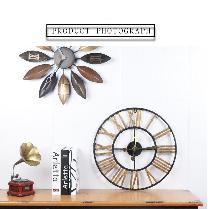 mo hinh dong ho trang tri co dien 1