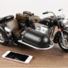 Mô hình sidecar R71 bằng sắt đồ trang trí vintage