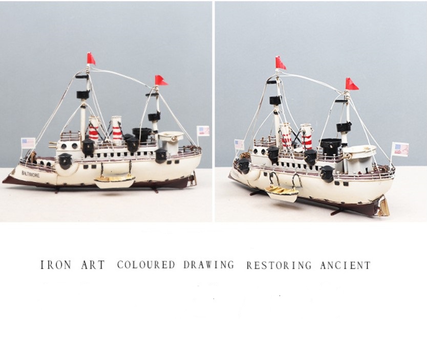 Hình ảnh Mô hình tàu chiến tuần dương Baltimore Hoa kỳ