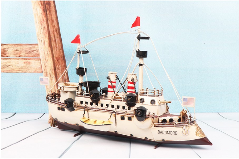 Hình ảnh Mô hình tàu chiến tuần dương Baltimore Hoa kỳ