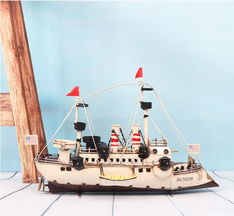 Hình ảnh Mô hình tàu chiến tuần dương Baltimore Hoa kỳ