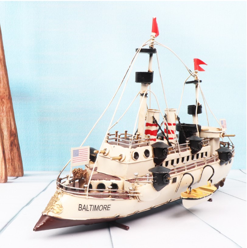 Hình ảnh Mô hình tàu chiến tuần dương Baltimore Hoa kỳ