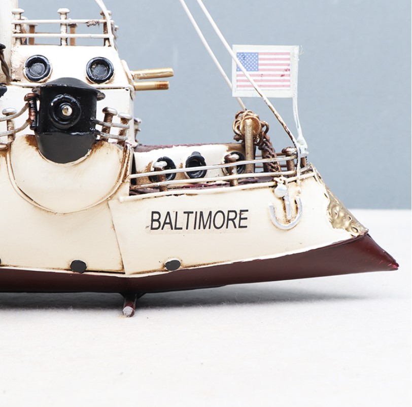Hình ảnh Mô hình tàu chiến tuần dương Baltimore Hoa kỳ