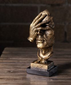 Tượng nửa mặt ba không