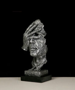 Tượng nửa mặt ba không