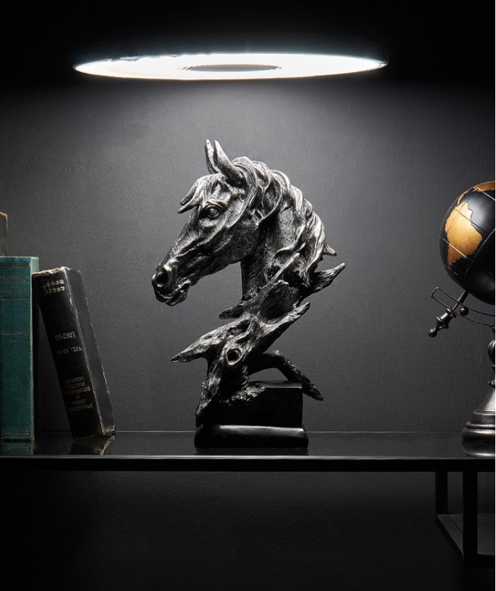 dau ngua trang tri noi that