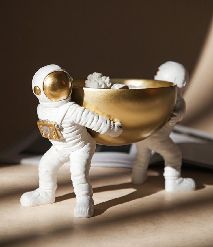 khay hoa qua phi hanh gia