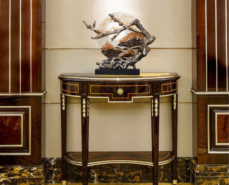 phu dieu mini tron trang tri