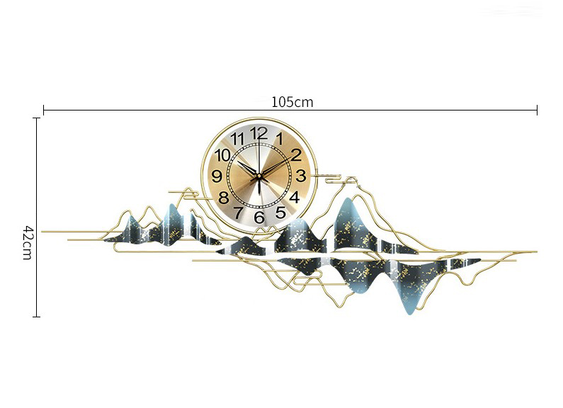 dong ho trang tri dep