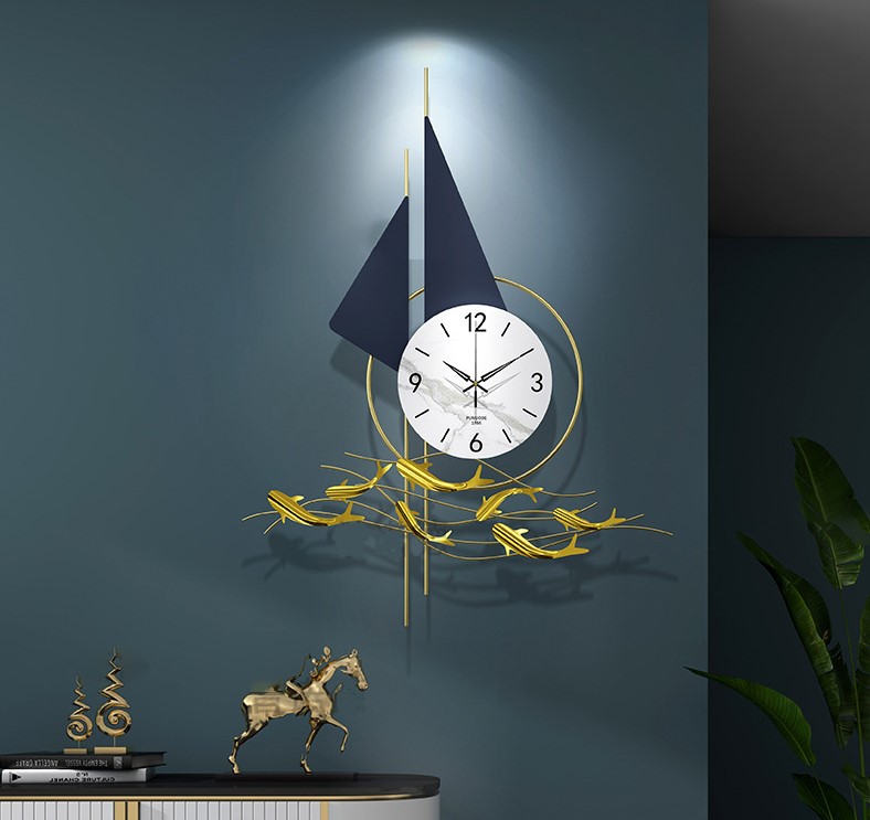 dong ho treo tuong con thuyen