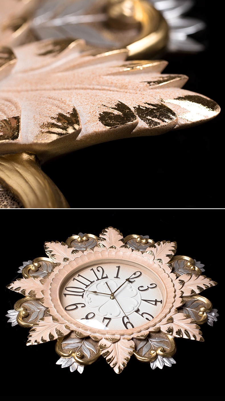 dong ho treo tuong phong cach chau au