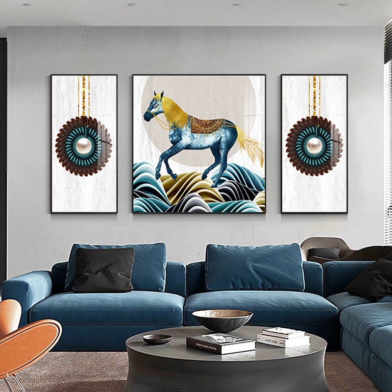 tranh nu tuong cuoi ngua