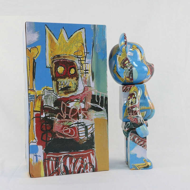 Gấu Bear bụng bự phiên bản Basquiat 28cm