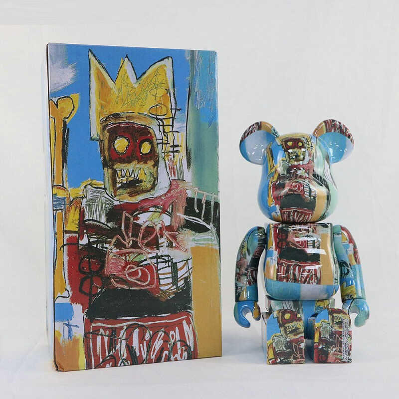 Gấu Bear bụng bự phiên bản Basquiat 28cm