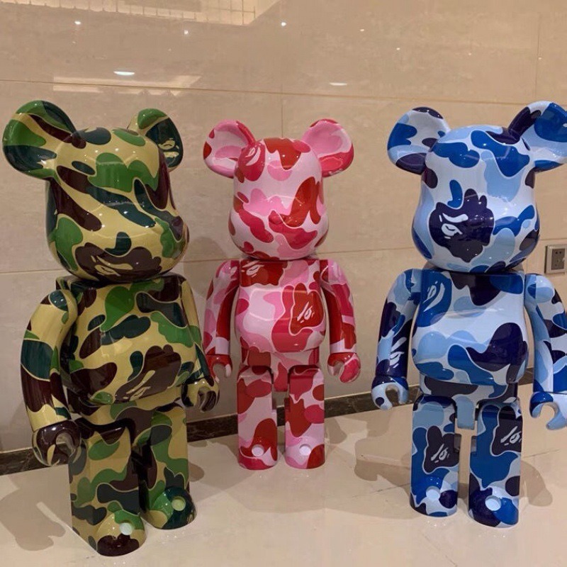 Gấu Bear bụng bự ngụy trang Bape 28cm