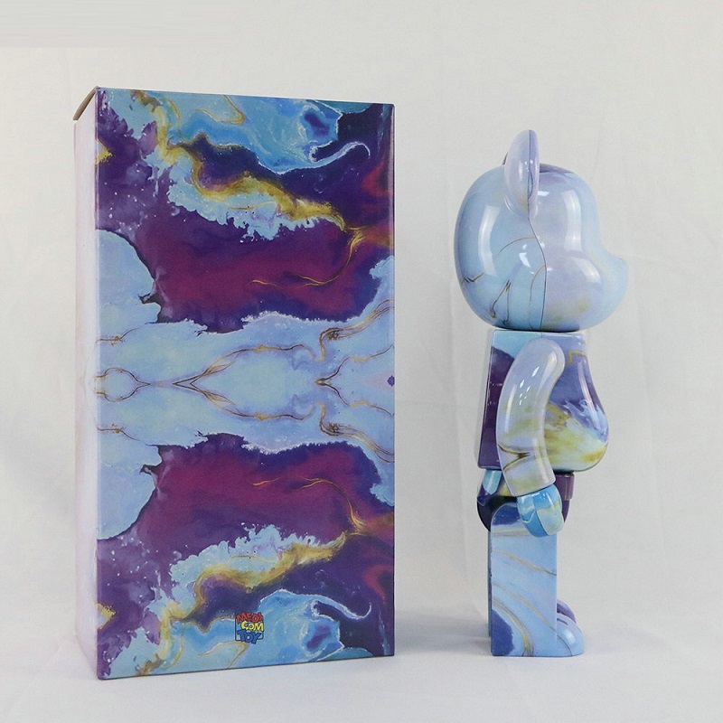 Gấu Bear bụng bự vân đá cẩm thạch 28cm