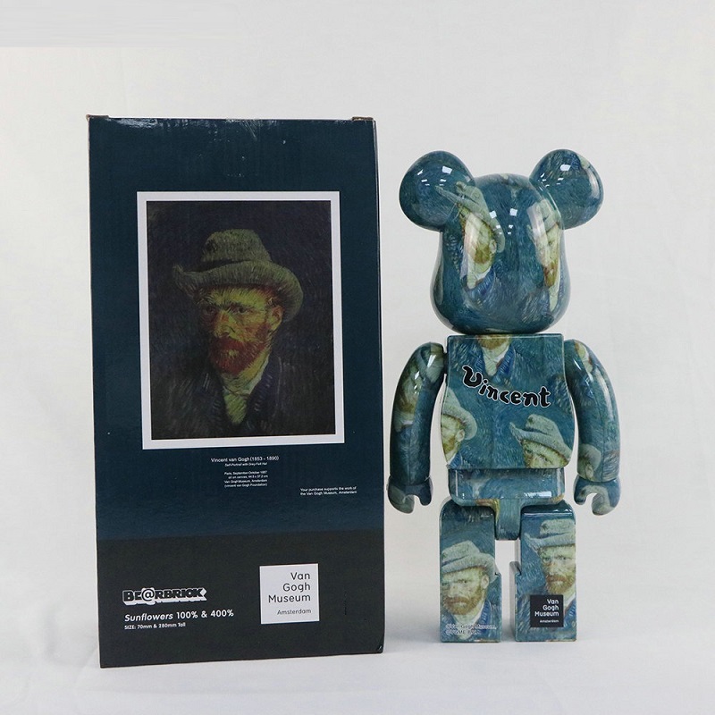 Gấu Bear bụng bự chân dung Van Gogh 28cm