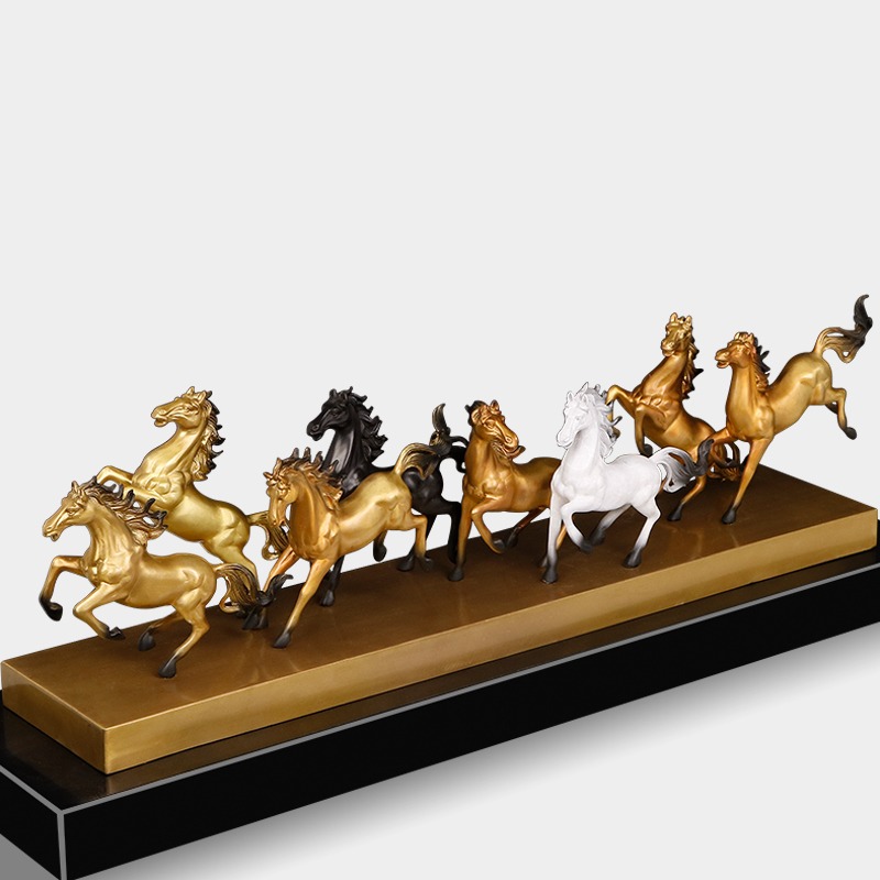 Bộ "mã đáo thành công" trang trí phòng khách