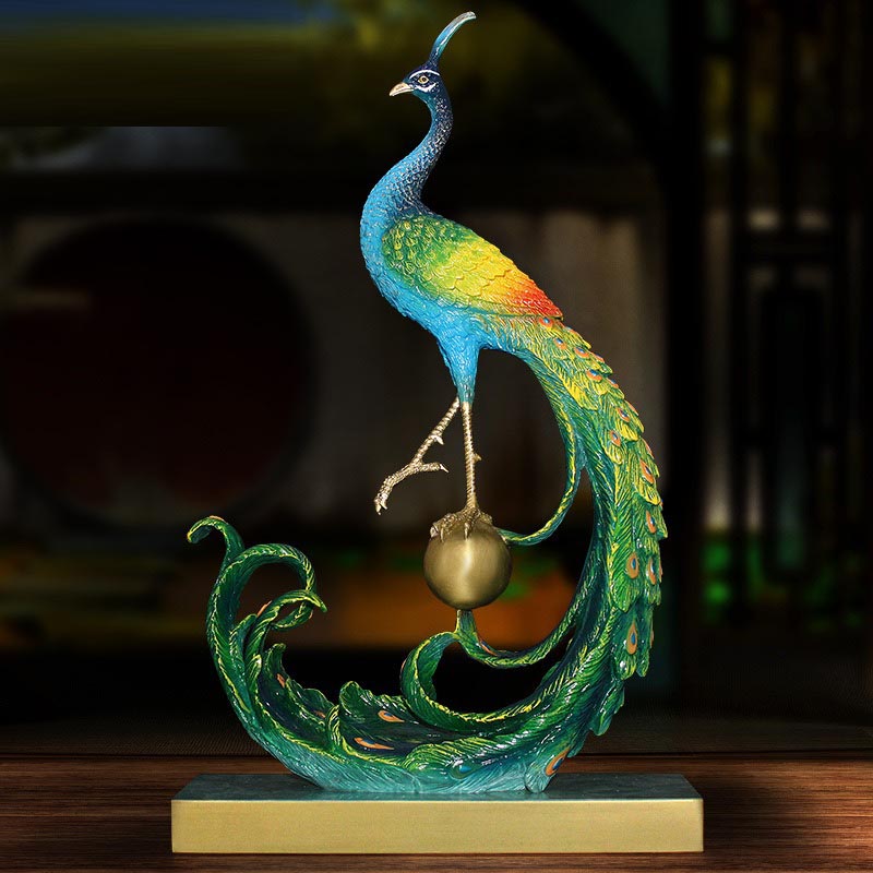 Cặp công trang trí phòng khách sang trọng, ý nghĩa