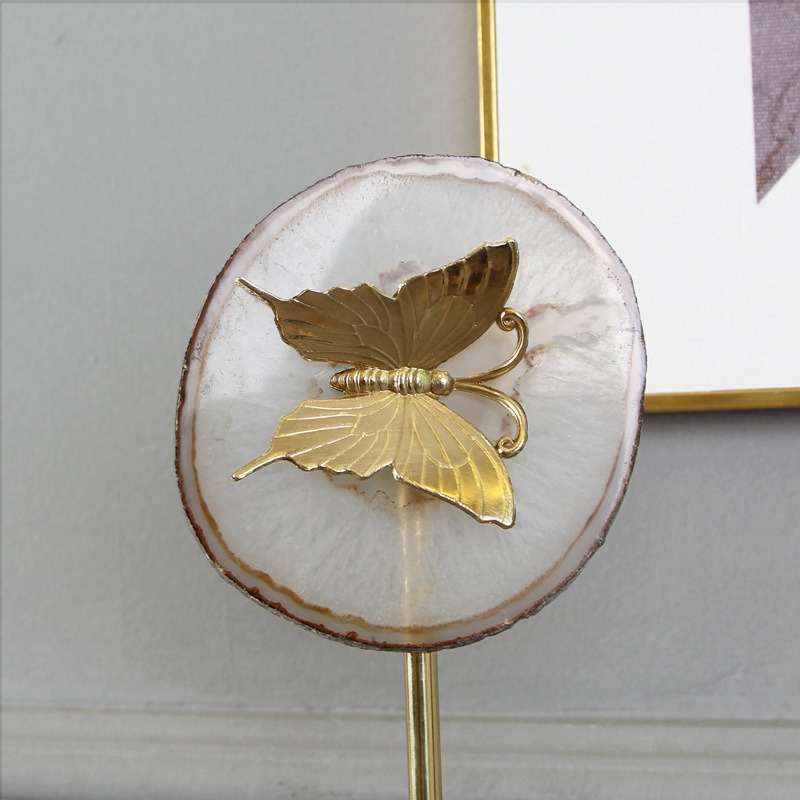 Cặp đá mã não cao cấp trang phòng khách