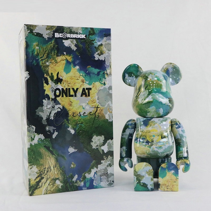 Gấu Bear bụng bự phiên bản bề mặt trái đất 28cm