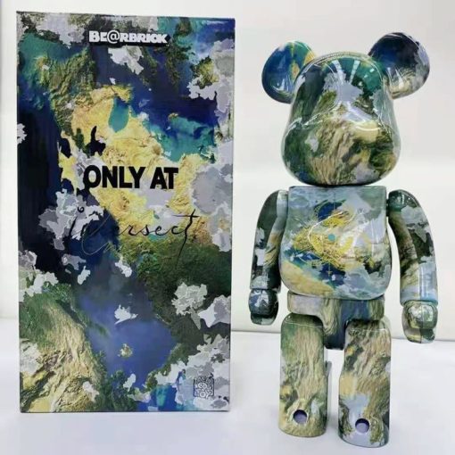 Gấu Bear bụng bự phiên bản bề mặt trái đất 28cm