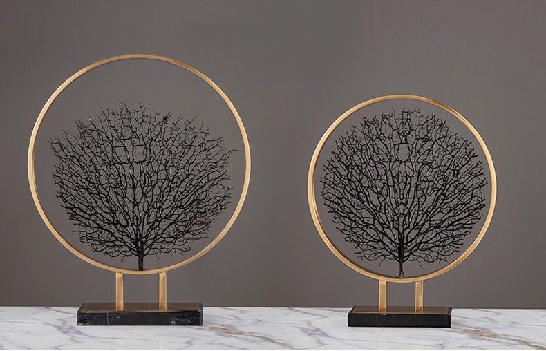 Cặp cây tài lộc trang trí nhà hàng