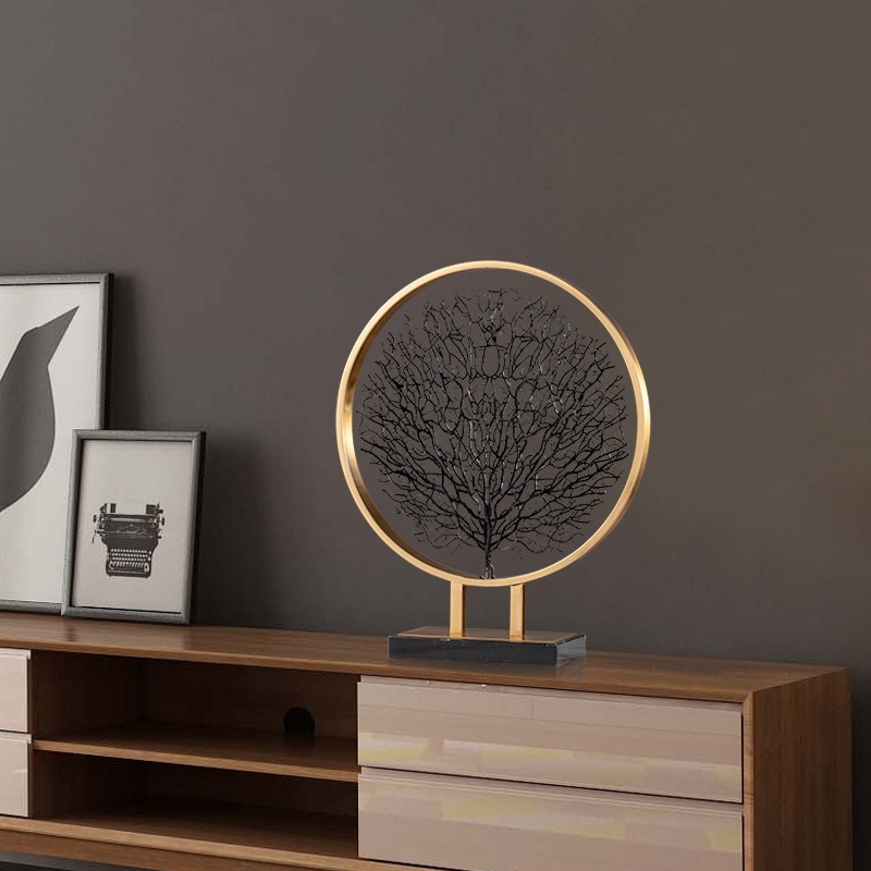 Cặp cây tài lộc trang trí nhà hàng