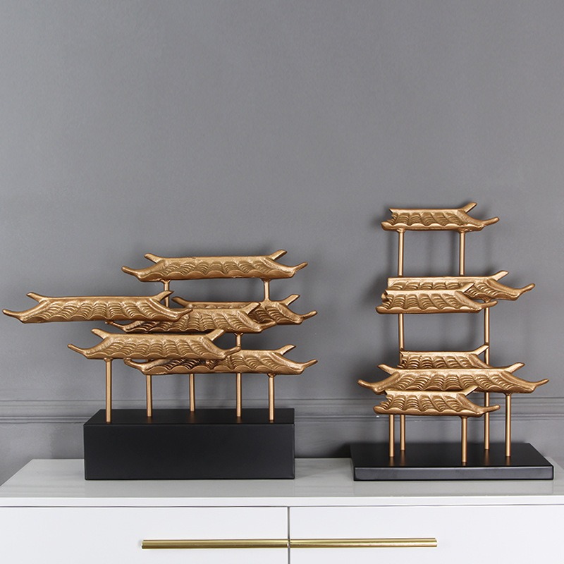 Mô hình mái hiên trang trí nội thất