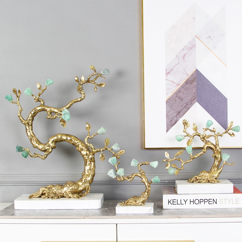 Cây tài lộc bằng đồng