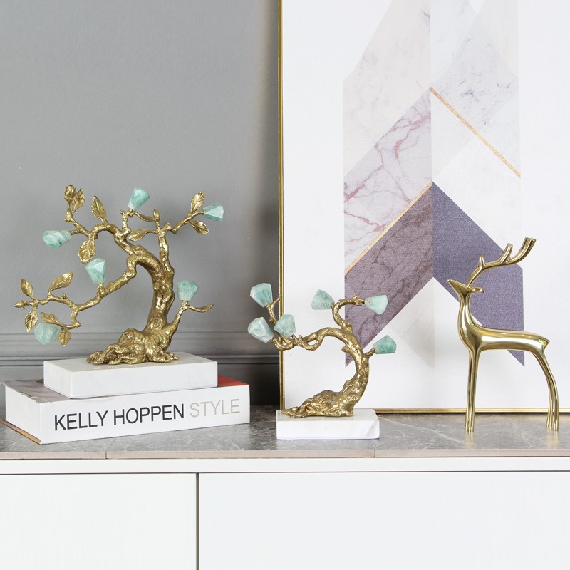 Cây tài lộc bằng đồng