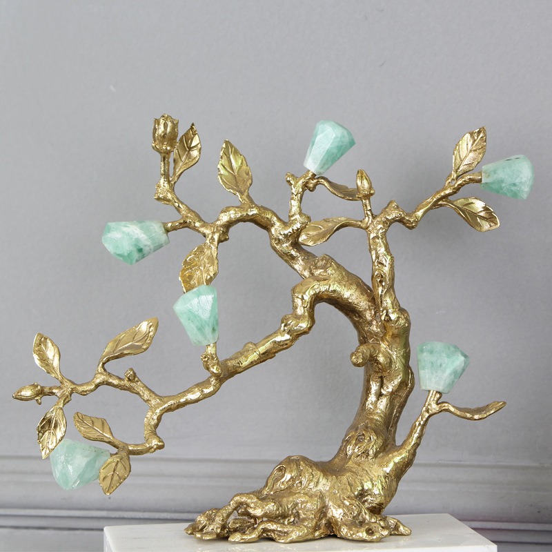 Cây tài lộc bằng đồng