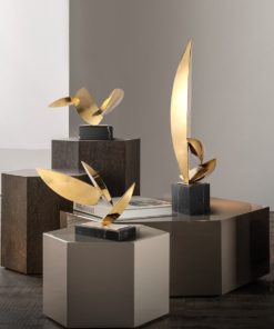 Thuyền kim loại nghệ thuật