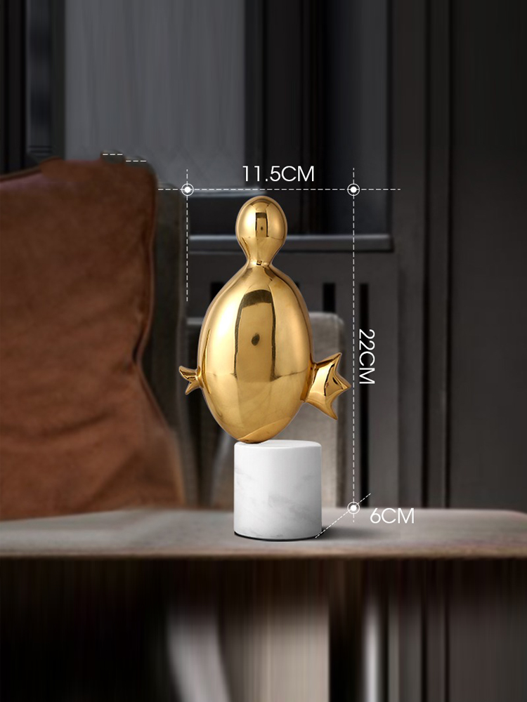 con ca trang tri Mô hình cá dễ thương