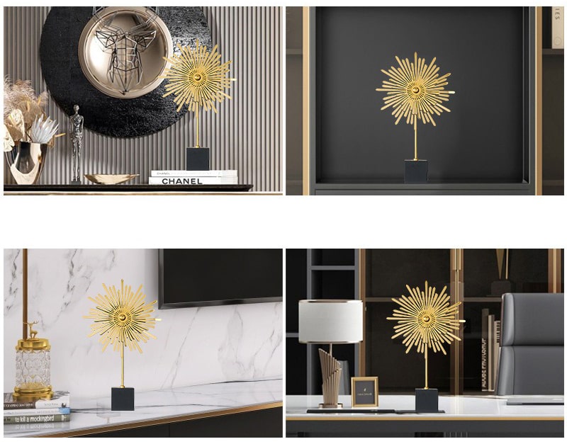 Hoa mặt trời kim loại