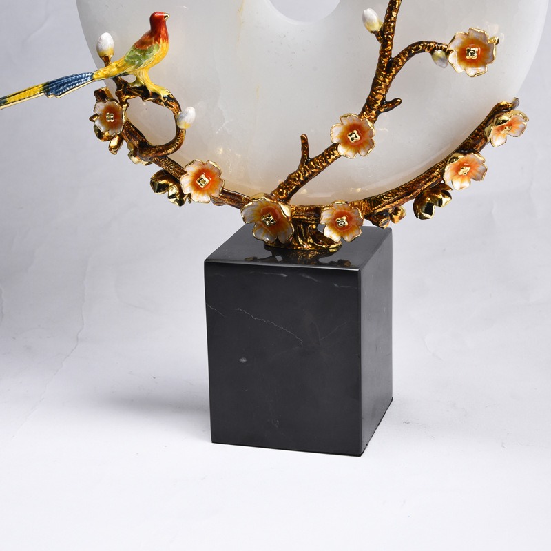 do trang tri phong khach chim khuyen Chim khuyên đồng điếu ngọc