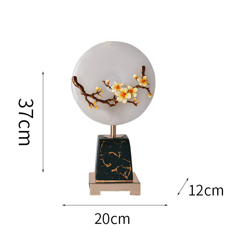 do trang tri phong khach mai vang Cành mai vàng đồng điếu ngọc