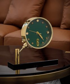 Đồng hồ để bàn kính núp