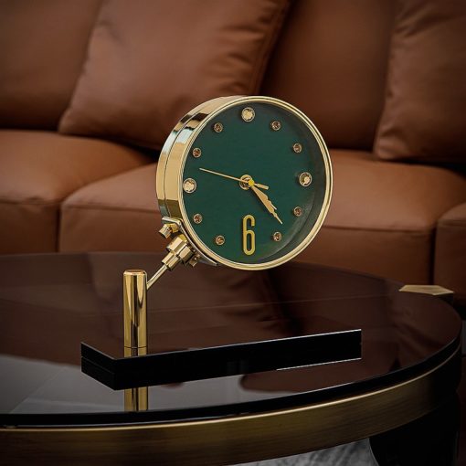 Đồng hồ để bàn kính núp