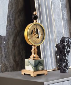 Đồng hồ để bàn decor phòng khách, bàn làm việc sang trọng