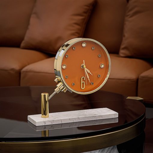 Đồng hồ để bàn kính núp