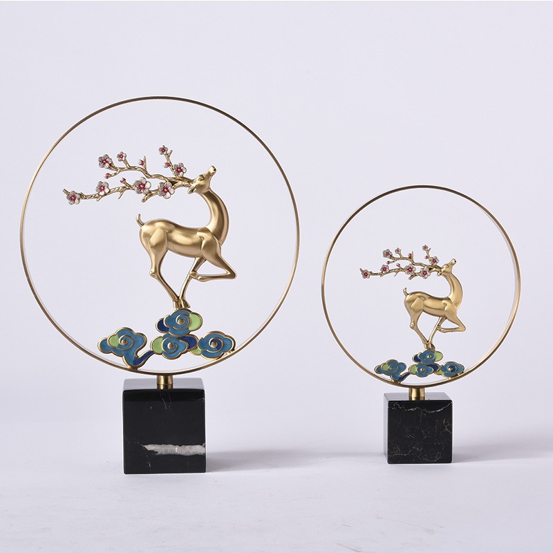 Hươu anh đào cưỡi mây