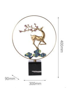 Hươu anh đào cưỡi mây