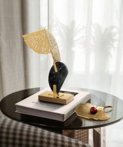 Mô hình lá sen decor sang trọng