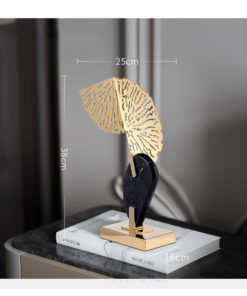 Mô hình lá sen decor sang trọng