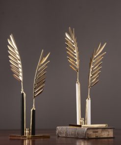 Lá lông vũ kim loại