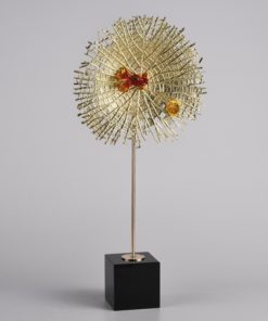 Mô hình lá sen bằng kim loại