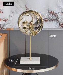 Mô hình tĩnh vật decor sang trọng