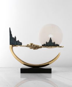 Mặt trăng ngọc trang trí