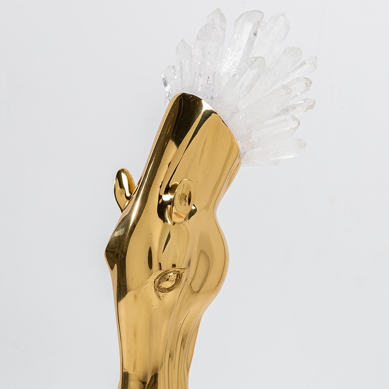 đầu ngựa đồng trang trí